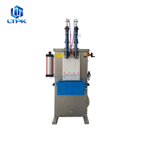 Machine de remplissage de liquides corrosifs à double tête à piston LT-NFSY2 pour nettoyant WC Harpic en bouteille
