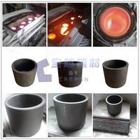 Creuset en graphite pour la fusion à haute température du carbure de silicium, 250 kg, 350 kg, et Sagère en carbure de silicium
