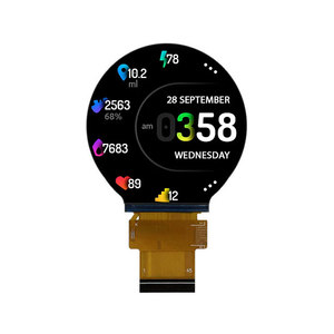 จอแสดงผลวงกลมขนาด 2.76 นิ้ว ความละเอียด 480x480 แบบ MIPI/RGB ความสว่างสูง 600nits จอ LCD ทรงกลม IPS - Product Image 1