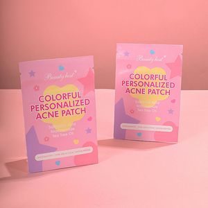 แผ่นแปะสิวสีสันสดใสจากโรงงาน OEM ไฮโดรคอลลอยด์ผสมกรดซาลิไซลิกและน้ำมันทีทรี  รับผลิตโลโก้ตามสั่ง ขายส่ง ชุดผลิตภัณฑ์ดูแลผิวที่ดีที่สุด - Product Image 4