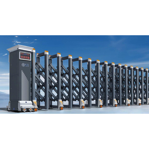 Barriera di Sicurezza Retrattile in Lega di Alluminio Hengbo, Cancello Pieghevole Scorrevole per Recinzione e Sicurezza Stradale in Arabia Saudita - Product Image 1