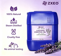 Huile Essentielle de Lavande Multi-Usages 100% Pure Distillée à la Vapeur pour Massage, Soins de la Peau, Cheveux, Savon, Aromathérapie, Diffuseur, DIY Beauté, Vente en Gros