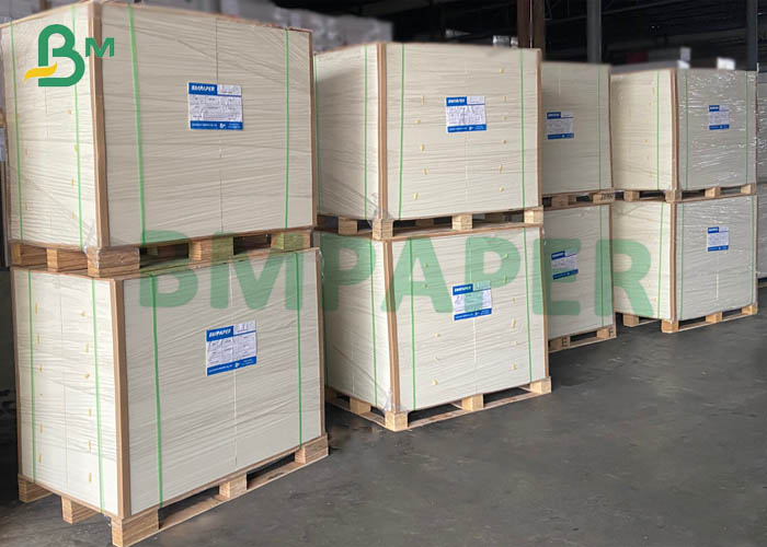 16PTS 20PTS One Side White Kraft Back Cardboard For Boxes 90 X 125cm
