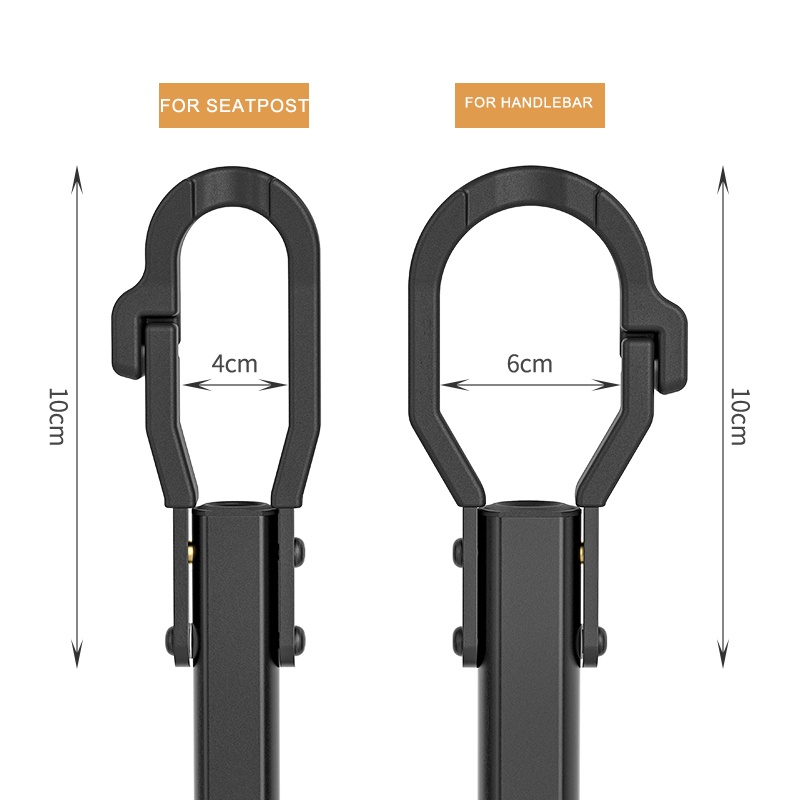 Adaptateur De Barre Transversale Pour Vélo – Cxwxc CX-T380 – Réglable – 32kg/70lbs (Lot De 2)