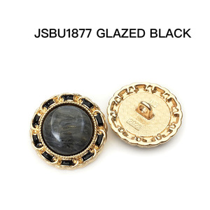 Top maglione rotondo di fascia alta da donna <span class=keywords><strong>con</strong></span> grandi <span class=keywords><strong>bottoni</strong></span> a catena di perle moderni accessori per cappotto in Cashmere bottone in metallo in lega di zinco - Product Image 6