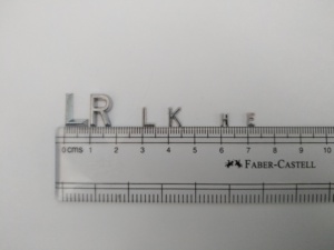 Số Chữ Cái Đánh Dấu Chì - Product Image 5