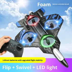 Drones Prosumer L101, Avión de Espuma con Control Remoto Transfronterizo, Mantenimiento de Altitud por Gravedad, Resistente a Impactos, Luces de Colores - Product Image 5