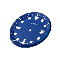 Esfera de Reloj Luminosa OEM ODM para Movimiento NH34 NH35, Ventana de Fecha Única, Logotipo Personalizado, Piezas de Repuesto Modificadas para Esfera de Reloj