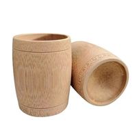 Tasses à thé et à café professionnelles en verre et bambou biodégradables