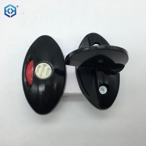 ลูกบิดล็อกประตูห้องน้ำสาธารณะทำจากสแตนเลสหมุนได้สีแดงเขียว - Product Image 5