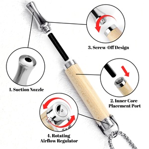 สร้อยคอสแตนเลสสำหรับทำสมาธิ ควบคุมการหายใจ สร้างสรรค์ คลายเครียด - Product Image 4
