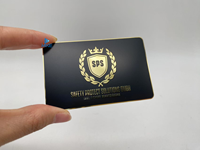 Cartes-cadeaux en acier rose BUSINESS, métalliques