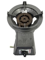 Brûleur à gaz commercial portable en fonte de la série Volcano pour un chauffage rapide, équipement de restauration extérieur pour camping-car