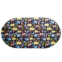 Massage bain à bulles d'air spa bain pour enfants antidérapant matkids tapis de salle de bain animaux