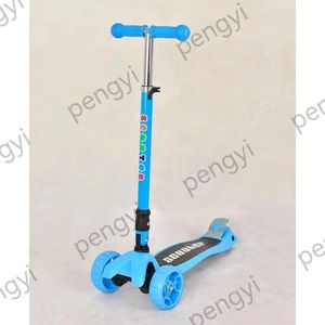 Children's Foldable Scooter 3 Years And Older Height Adjustable <b>Red</b> For Kids - Product Image 4