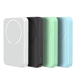 New Qi Wireless Fast Power Bank Battery Pack Charger 5000mah Portable Powerbank