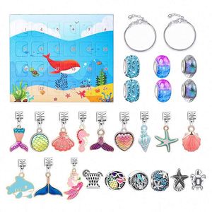 Personalized Initial and Name Educational DIY Toy Set for Women with <b>Plastic</b> Charms Fantasy & Sci-Fi Theme <b>Beaded</b> Bracelet - Product Image 4