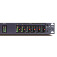 Processeur audio DSP professionnel Drive Rack DBX Driverack PA2 260, processeur d'effets pour enceintes en métal