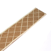 Bandeau antidérapant en velours polyester pour perruque, élastique, pour une maintien sécurisé