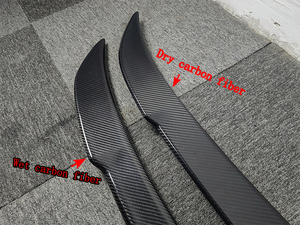 Para BMW 2 Series F22 M2 F87, modelo CS de fibra de carbono modificado no perforado, alerón trasero, perturbador de viento - Product Image 3