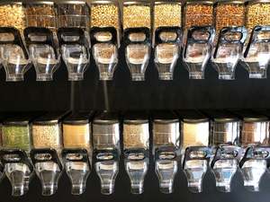 Dispenser per Cereali, Frutta Secca e Alimenti Secchi in Plastica per Supermercati e Negozi al Dettaglio - Product Image 1