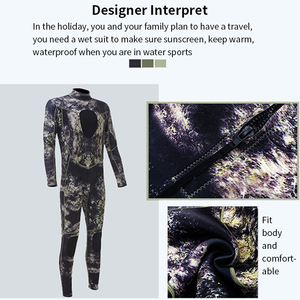 Combinaison de plongée intégrale personnalisable pour hommes, pour sports nautiques et pêche sous-marine, prix de gros - Product Image 4
