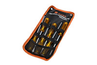 Set Obeng Magnetik Krom Industri Profesional dengan Kepala Torx untuk Peralatan Perbaikan Mesin Otomotif