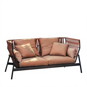Ensembles de meubles de jardin d'extérieur 4/6/8 places, structure en aluminium/bois, coussins personnalisés OEM ODM, meubles de patio en provenance du Vietnam - Product Image 1
