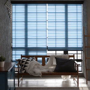 Persianas Coreanas Zebra Lucas, Cortinas Enrollables Motorizadas Personalizadas para Día y Noche, Cortinas Automáticas con Filtro de Luz, Modernas para el Hogar - Product Image 5