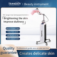 Pro Standing 360 °   Appareil de luminothérapie LED rotatif 7 couleurs PDT pour le visage, machine PDT Light Physio pour spa
