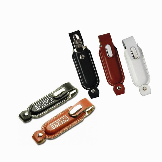 Leather USB Flash Drive High Speed Leather USB Flash Drive Waterproof Memory Stick Bulk
