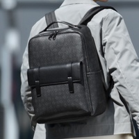 Mochila de Lujo para Computadora Portátil de PU, con Logotipo Personalizado, Impermeable, Resistente al Desgaste, para Computadoras Portátiles de 15.6 Pulgadas, en Oferta