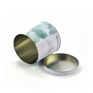 Aangepaste Ronde Metalen Pot Blikken Doos Blikje Voor Matcha Thee Koffienoten Snoep Gezondheidsproducten Cosmetica - Product Image 2