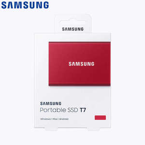 ฮาร์ดดิสก์ภายนอกแบบพกพา USB 3.0 SSD T7 ความจุ 500GB 1TB 2TB สำหรับเดสก์ท็อป แล็ปท็อป พีซี T7 Ssd 1tb - Product Image 5