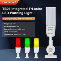 Lampe tour LED 24V DC haute luminosité pour sécurité outil CNC et automatisation industrielle