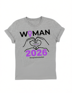 T-shirt Grafica Simbolo Donna 2026, Maglietta Femminista Girocollo Casual da Donna, Top per la Consapevolezza sull'Ugualità - Product Image 1