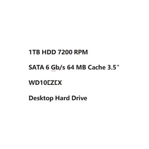 ฮาร์ดดิสก์ WD10EZEX 1TB 7200 RPM SATA 6 Gb/s แคช 64 MB ขนาด 3.5 นิ้ว สำหรับคอมพิวเตอร์ตั้งโต๊ะ ใหม่และมือสอง ภายในเครื่อง - Product Image 2
