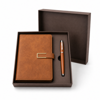 Lot de carnets haut de gamme en grande quantité avec fermoir noir, logo personnalisé, ensemble de carnets cadeaux, fabrication professionnelle