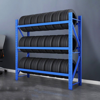 Étagère à pneus pliable pour garage automobile, en acier robuste, réglable en hauteur, 5 niveaux, protection anticorrosion, revêtement en poudre, écologique, à brancher.