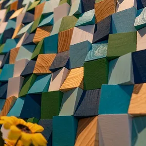 Lüks masif ağaç panel tapiz 3d karşılaştırıldı ev dekorasyon ses geçirmez köpük paneller petek panel
