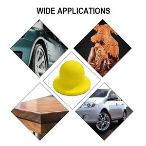 Tampon de ponçage manuel pour correction de peinture automobile, 3 pouces, matériau écologique, résistant à l'eau, bloc de polissage auto-agrippant - Product Image 3