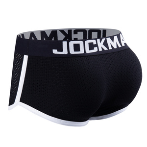 <span class=keywords><strong>Boxer</strong></span> da Uomo a Vita Bassa in Maglia Traspirante con Imbottitura Finta per Glutei, Eco-Friendly, Push-Up, per Palestra - Product Image 2