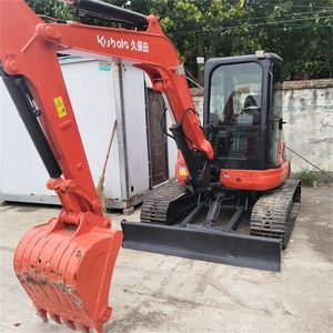 Mini tracteur d'occasion pas cher Kubota KX155 moteur d'origine mini pelle d'occasion engin de construction à vendre en stock - Product Image 2