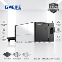 Machine de découpe laser fibre CNC de table entièrement fermée de haute précision 3KW 4KW 6KW - Cypcut HIWIN refroidie par eau haute précision