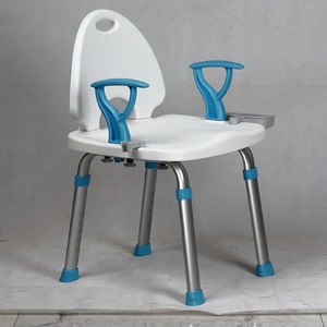 เก้าอี้อาบน้ำ NewBlue รุ่น SH868 สีเงิน ทำจากอลูมิเนียมอัลลอย อุปกรณ์เพื่อความปลอดภัยในห้องน้ำ - Product Image 2