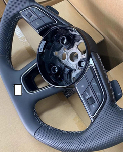 Volante Deportivo de Fibra de Carbono Forjado con Calefacción y Vibración para <span class=keywords><strong>Audi</strong></span> <span class=keywords><strong>A3</strong></span> A4 A4L S4 RS4 A5 S5 RS5 A6L A7 Q3 Q5 Q5L Q7 - Product Image 6