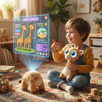 Cuteyeah Giraffe KI-Sprachgesteuerter Lernroboter Plüschtier Kindergeschenk Weiche Stoffpuppe EN71 Zertifiziert 2026 Neu Interaktiv