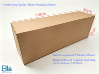 Diffuseur tubulaire BELI EPDM pour traitement des eaux usées, aérateur tubulaire à bulles fines, 500L/heure, multi-tension