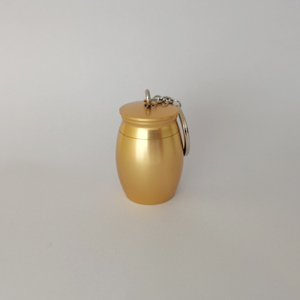 30x40mm Mini Cremazione Urna per Le Ceneri Pet/Umani Wild Goose Piuma Memoriale Urne Portachiavi Ricordo-le Ali Sono Stati Pronto... - Product Image 3