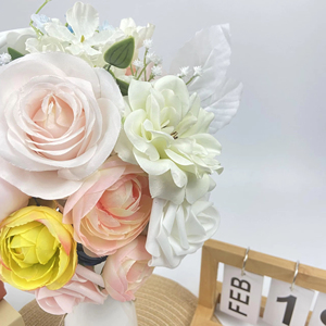 Artificial Sunflowers <b>Flower</b> <b>Box</b> for Party Decorations Real Touch Fake Sunflowers Bouquets with Stems for Bridal Bouquets - Product Image 2